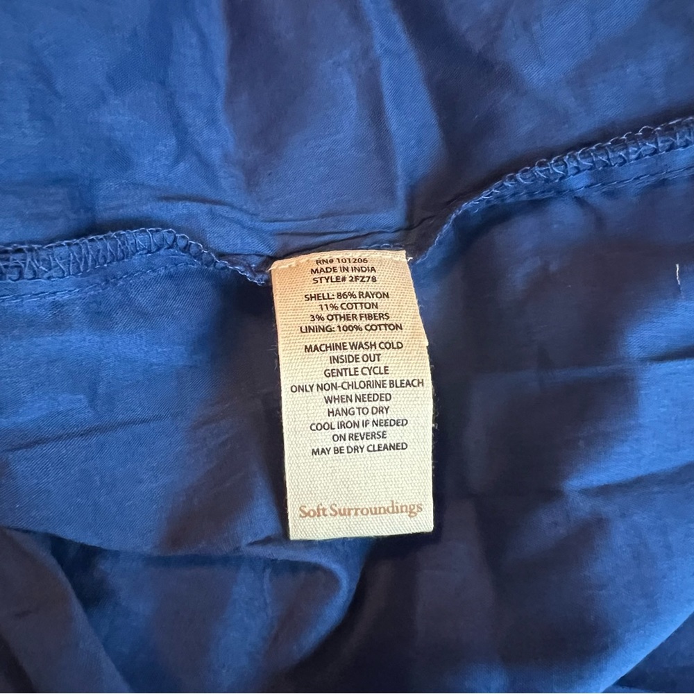 Soft Surroundings NWT $150 Kara Shimmer Tiered Sequin Maxi Dress Size M - Picture 9 of 11